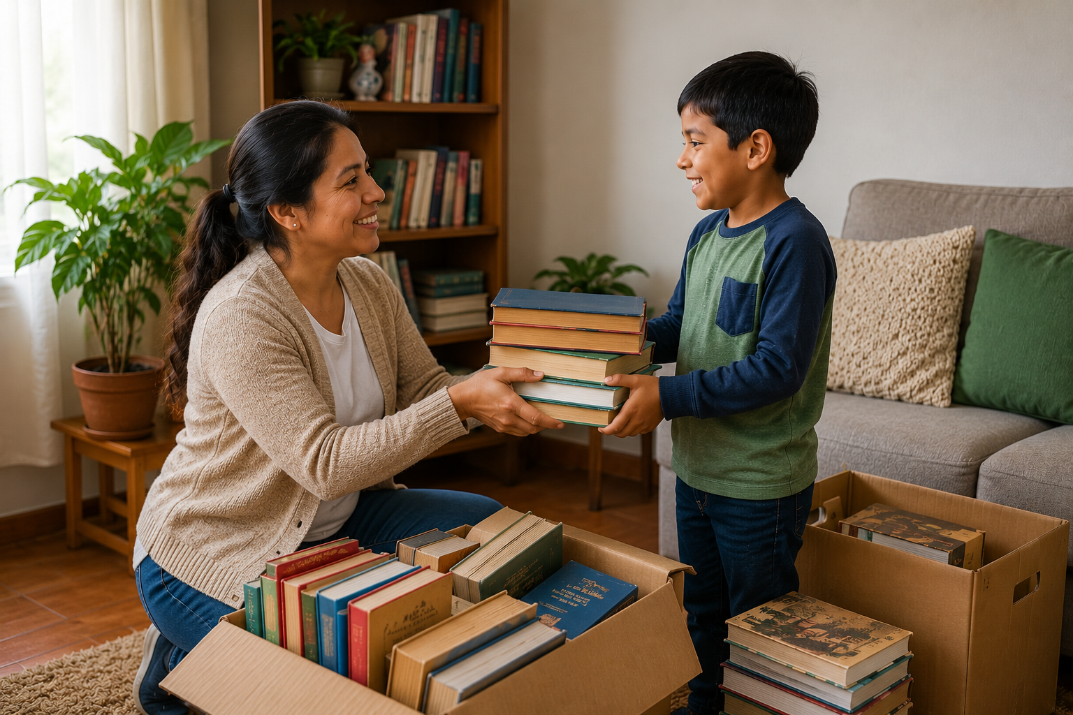 Donar y ayudar: cuando un libro encuentra nuevas manos