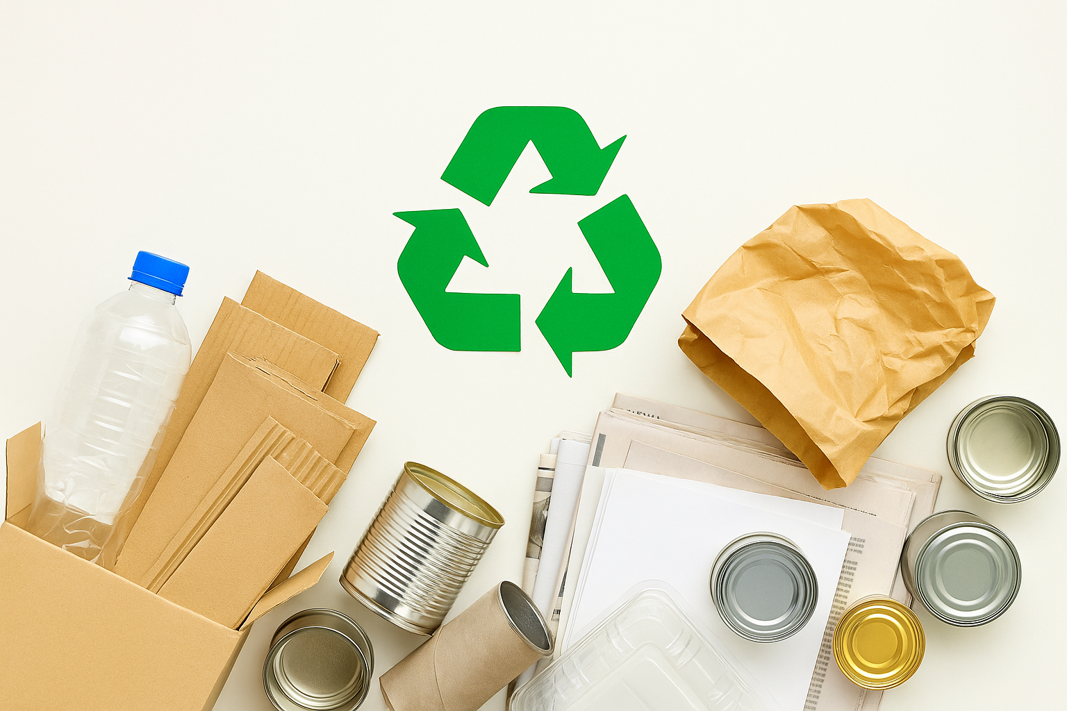 ▷ Los 7 materiales más útiles que puedes donar para reciclar